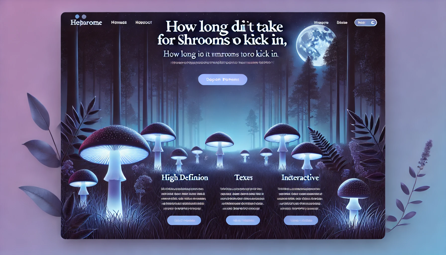 How Long Does It Take For Shrooms To Kick In